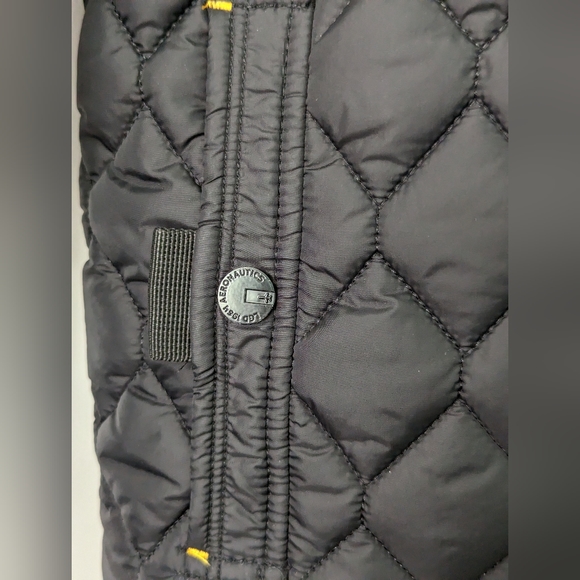 Black LGD 1964 Aeronautical Aviation Aviator Bomber Jacket | Utility Core - Picture 3 of 14